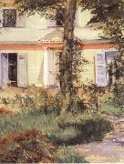 Edouard Manet, House at Rueil